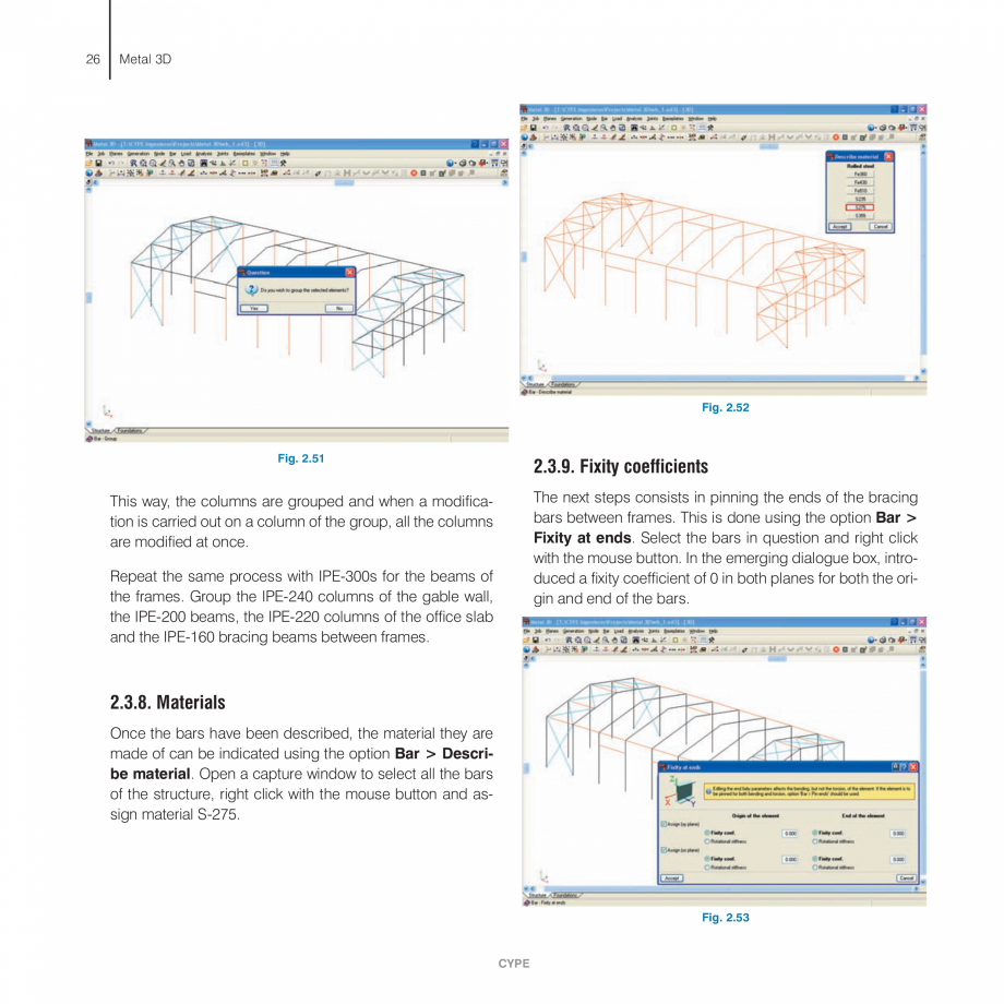 Pagina 26-Exemple practice CYPE CYPE 3D Fisa tehnica Engleza loadcases. As this
example includes a slab for...