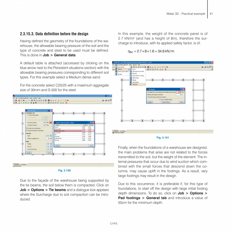 Pagina 41-Exemple practice CYPE CYPE 3D Fisa tehnica Engleza  elements

If the webs of the bars are not...