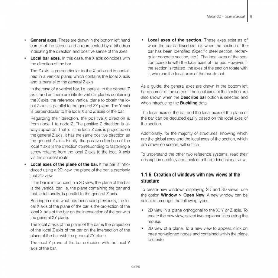 Pagina 9-Manual de utilizare CYPE CYPE 3D Instructiuni montaj, utilizare Engleza ode
can be introduced at any...