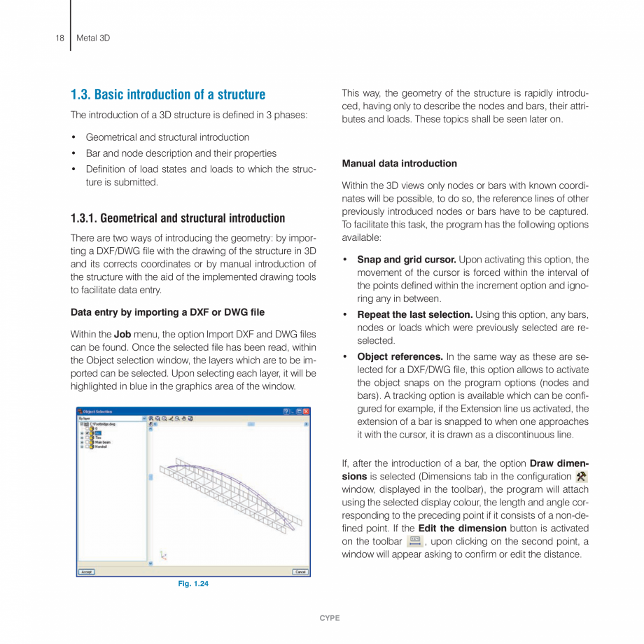 Pagina 18-Manual de utilizare CYPE CYPE 3D Instructiuni montaj, utilizare Engleza tten plates as well as...
