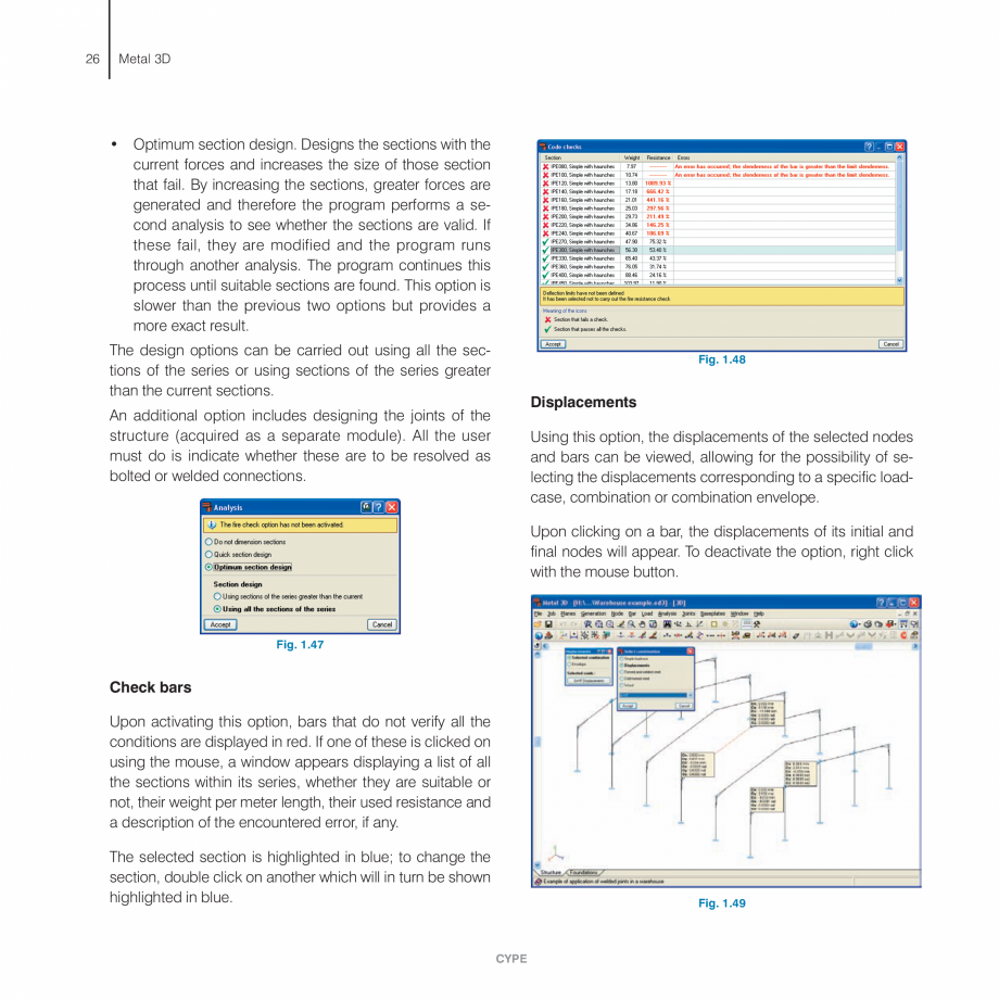 Pagina 26-Manual de utilizare CYPE CYPE 3D Instructiuni montaj, utilizare Engleza lasses considered by the...