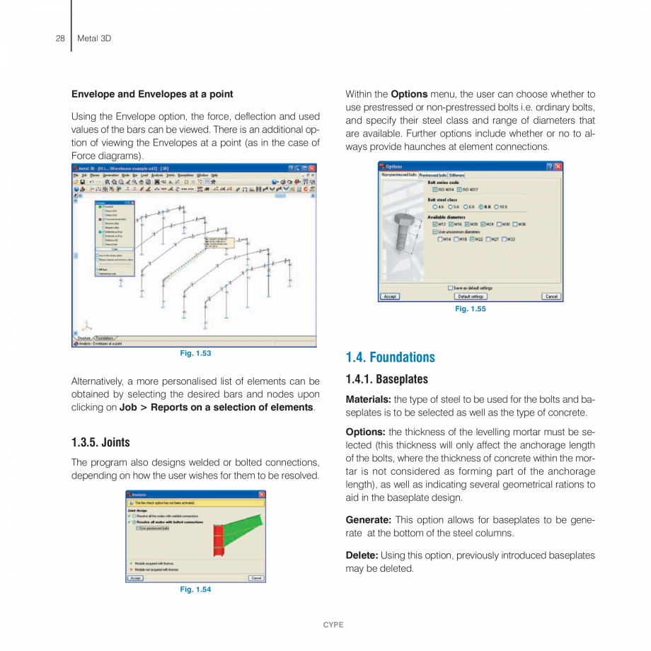 Pagina 28-Manual de utilizare CYPE CYPE 3D Instructiuni montaj, utilizare Engleza  are assigned automatically ...