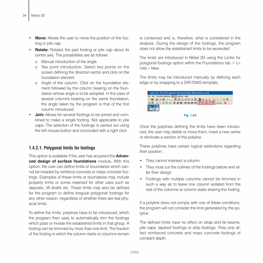 Pagina 34-Manual de utilizare CYPE CYPE 3D Instructiuni montaj, utilizare Engleza .

Fig. 1.28

CYPE

19

20
...