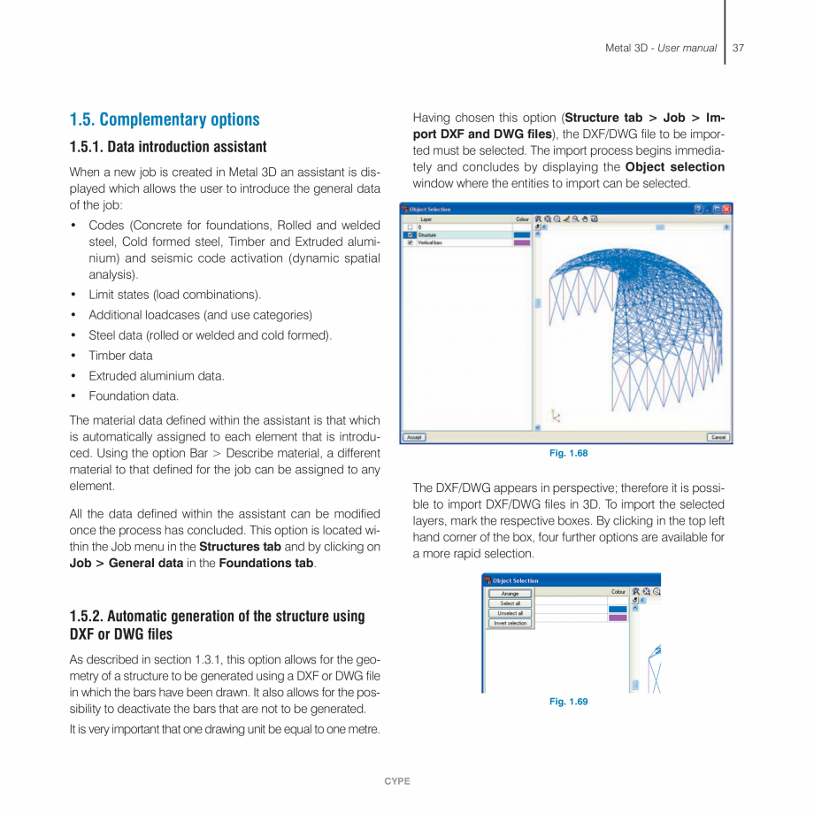 Pagina 37-Manual de utilizare CYPE CYPE 3D Instructiuni montaj, utilizare Engleza lied. Once the window has...