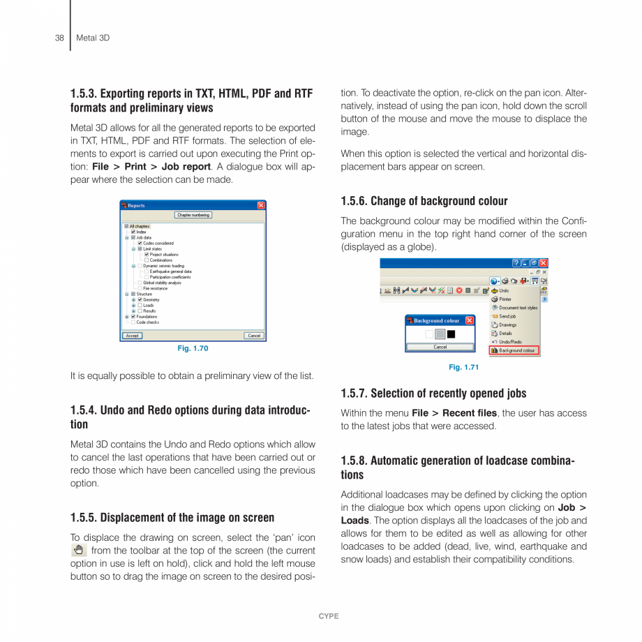 Pagina 38-Manual de utilizare CYPE CYPE 3D Instructiuni montaj, utilizare Engleza his option activated, the...