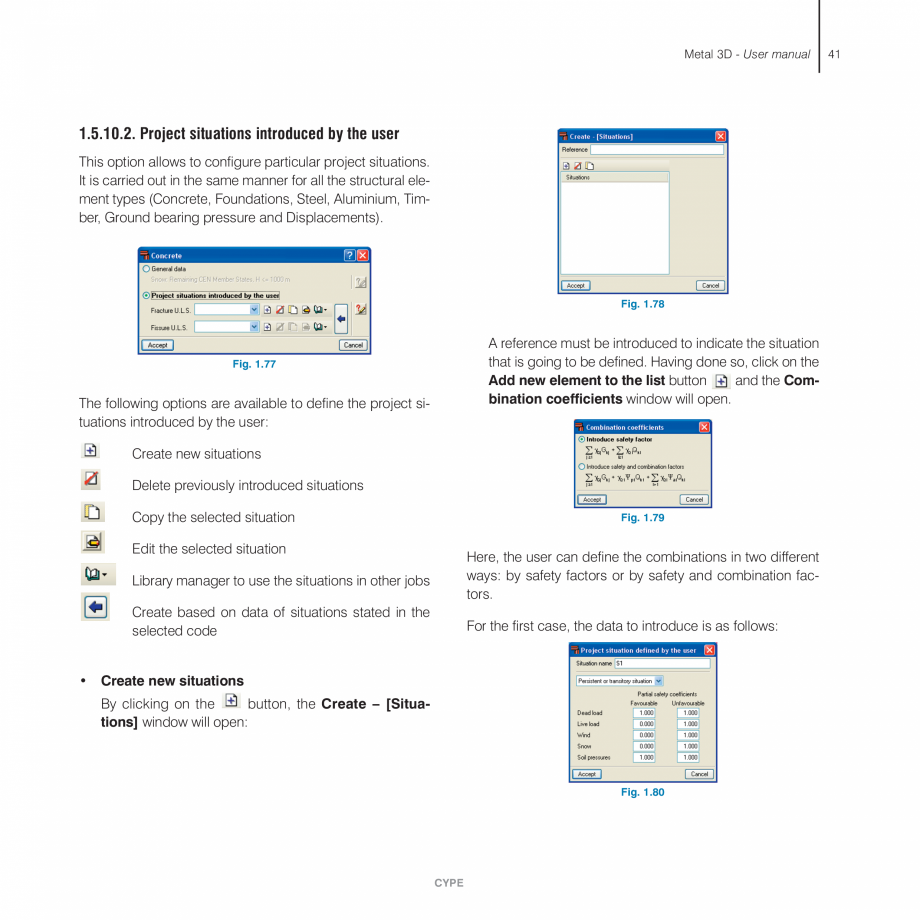 Pagina 41-Manual de utilizare CYPE CYPE 3D Instructiuni montaj, utilizare Engleza deflection.

Using this...