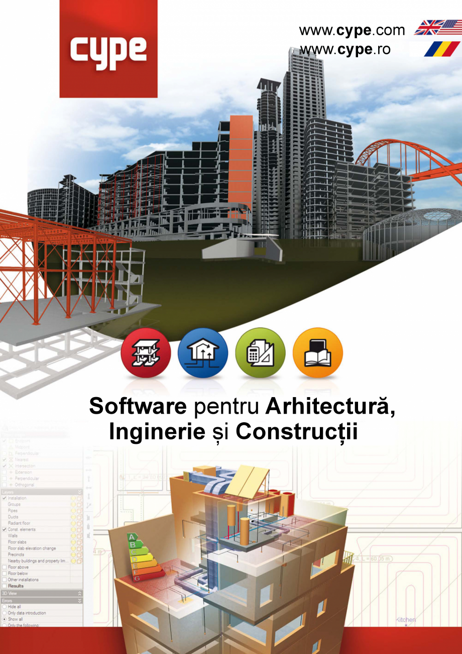 Pagina 1-CYPE Romania - Software pentru arhitectura, inginerie si constructii CYPE CYPE 3D, CYPECAD Catalog, ...
