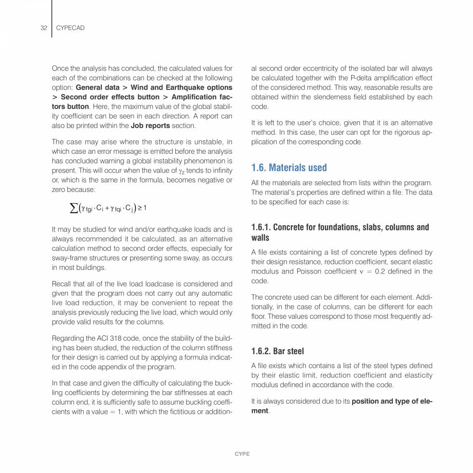 Pagina 32-Manual de calcule CYPE CYPECAD Fisa tehnica Engleza aces and column faces,
and at intersections of...