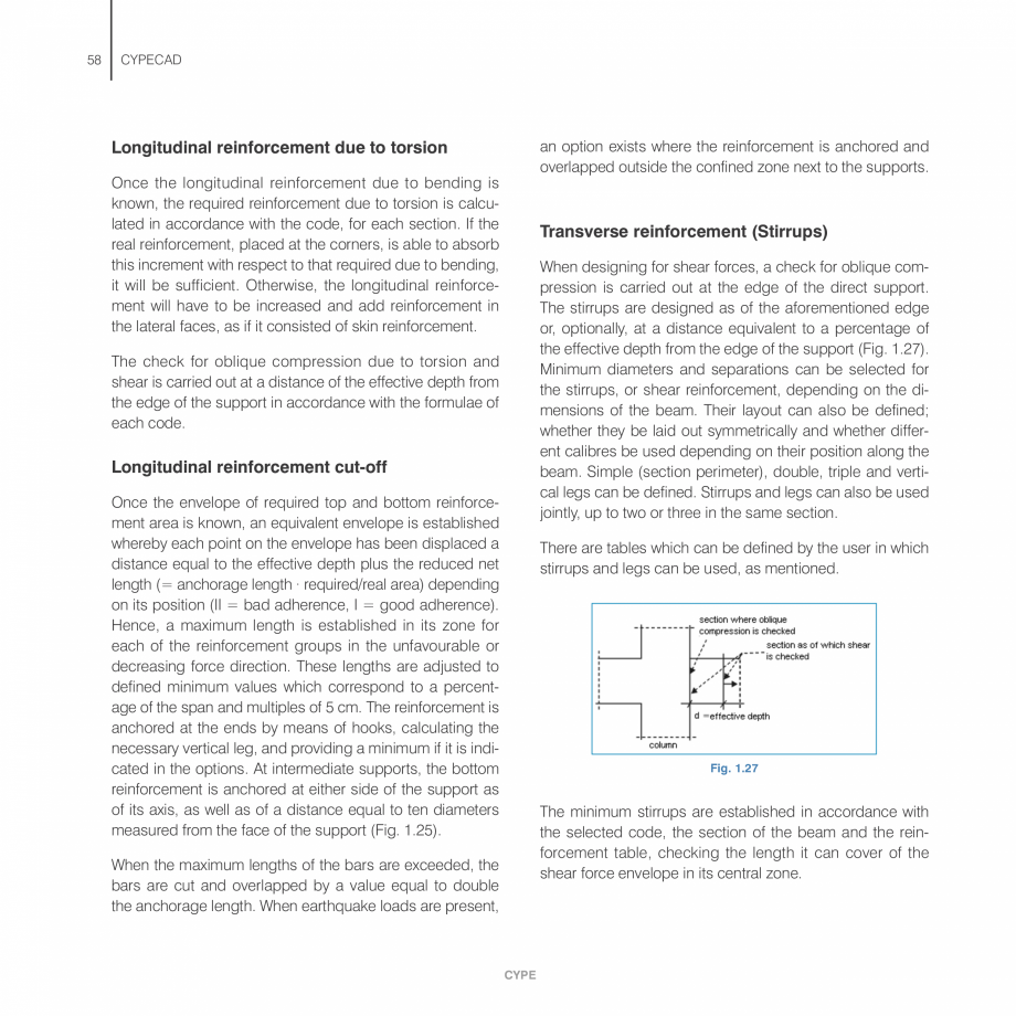 Pagina 58-Manual de calcule CYPE CYPECAD Fisa tehnica Engleza the surface of the floor), the Wind load...