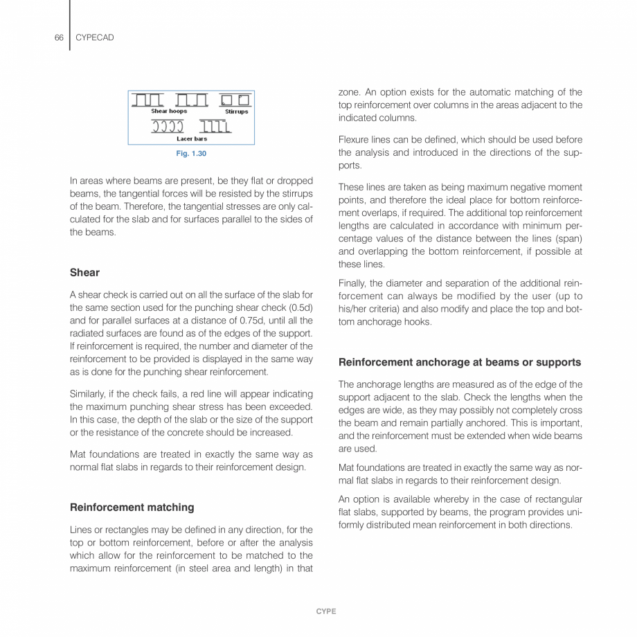 Pagina 66-Manual de calcule CYPE CYPECAD Fisa tehnica Engleza rs. If additional loadcases are defined, a...