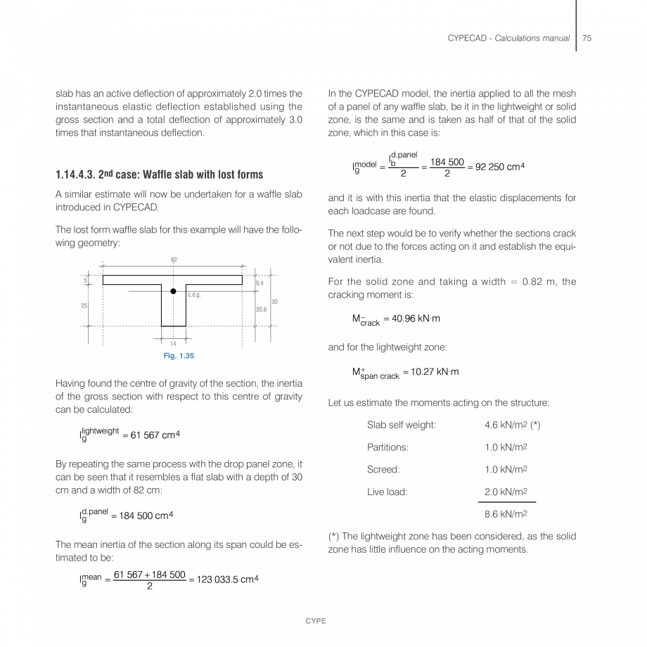 Pagina 75-Manual de calcule CYPE CYPECAD Fisa tehnica Engleza ng on the selected earthquake code of each...