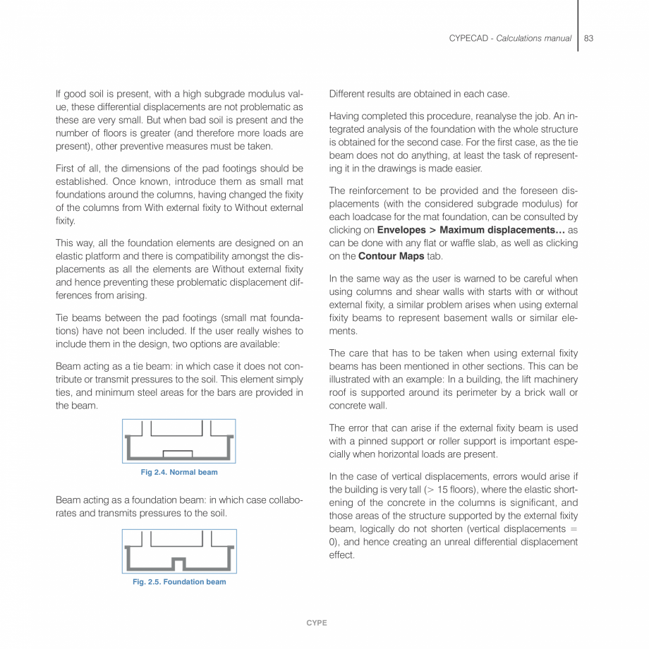 Pagina 83-Manual de calcule CYPE CYPECAD Fisa tehnica Engleza always present in buildings: façades, stairs,...