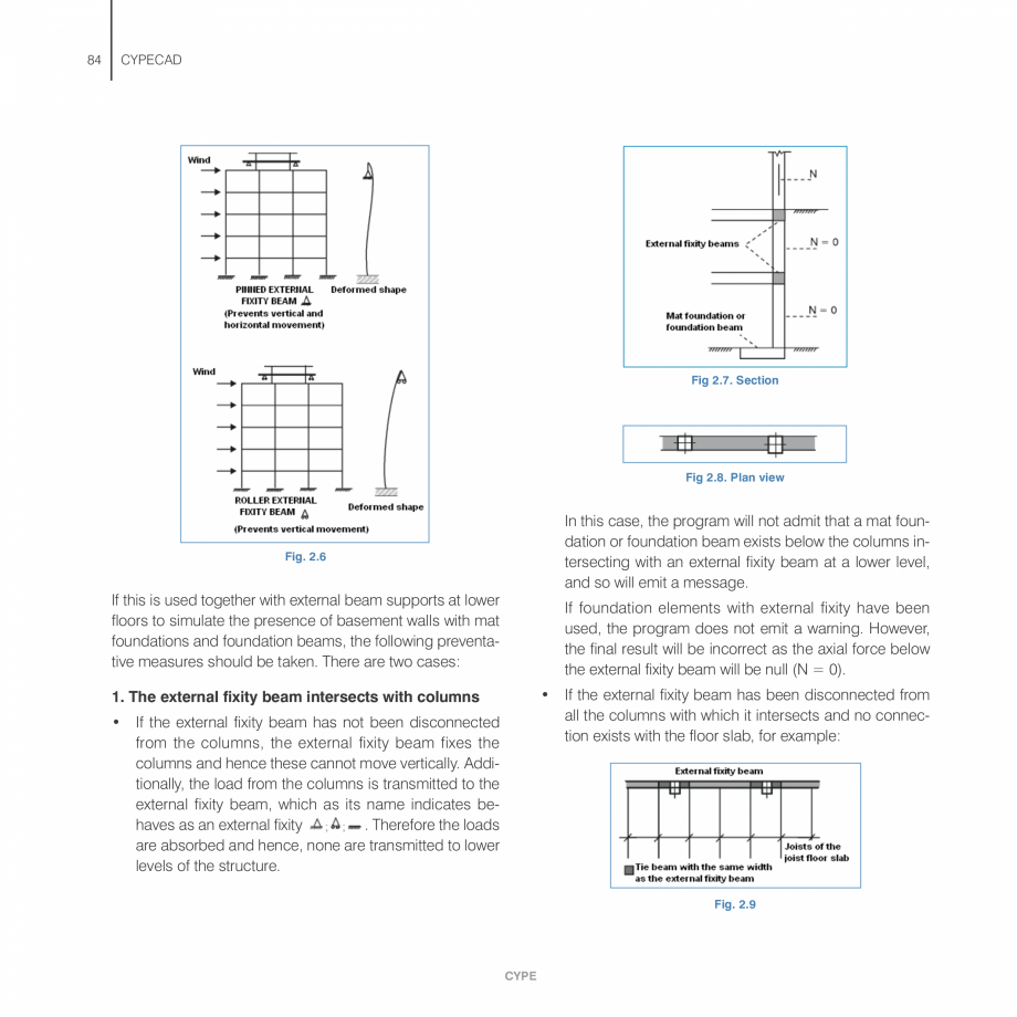 Pagina 84-Manual de calcule CYPE CYPECAD Fisa tehnica Engleza d bar will always
be calculated together with...