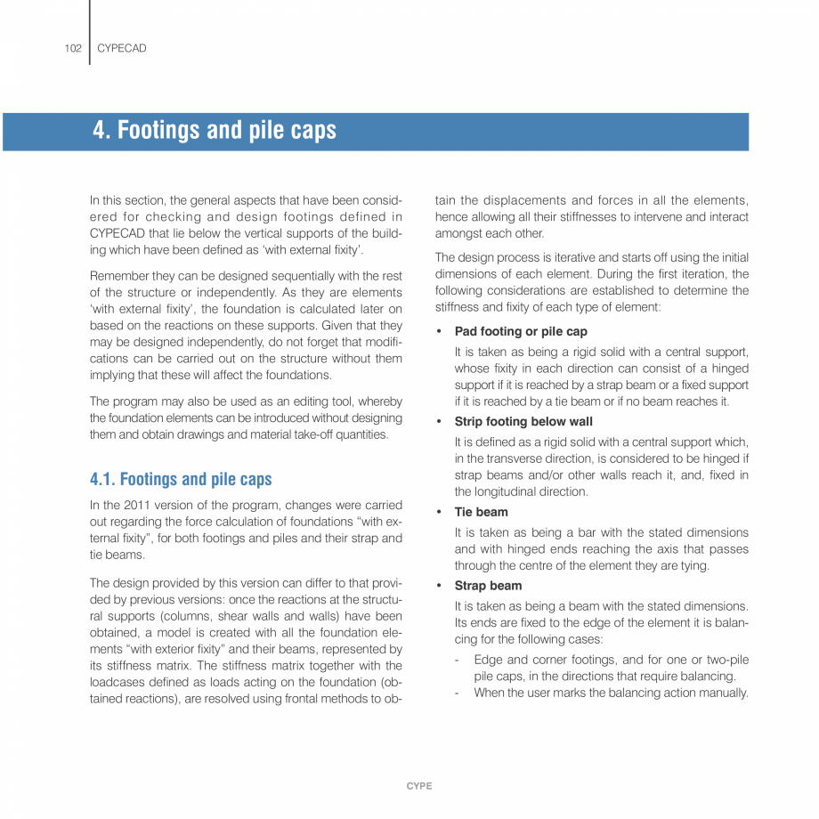Pagina 102-Manual de calcule CYPE CYPECAD Fisa tehnica Engleza rst of all, a shear wall series is defined,...
