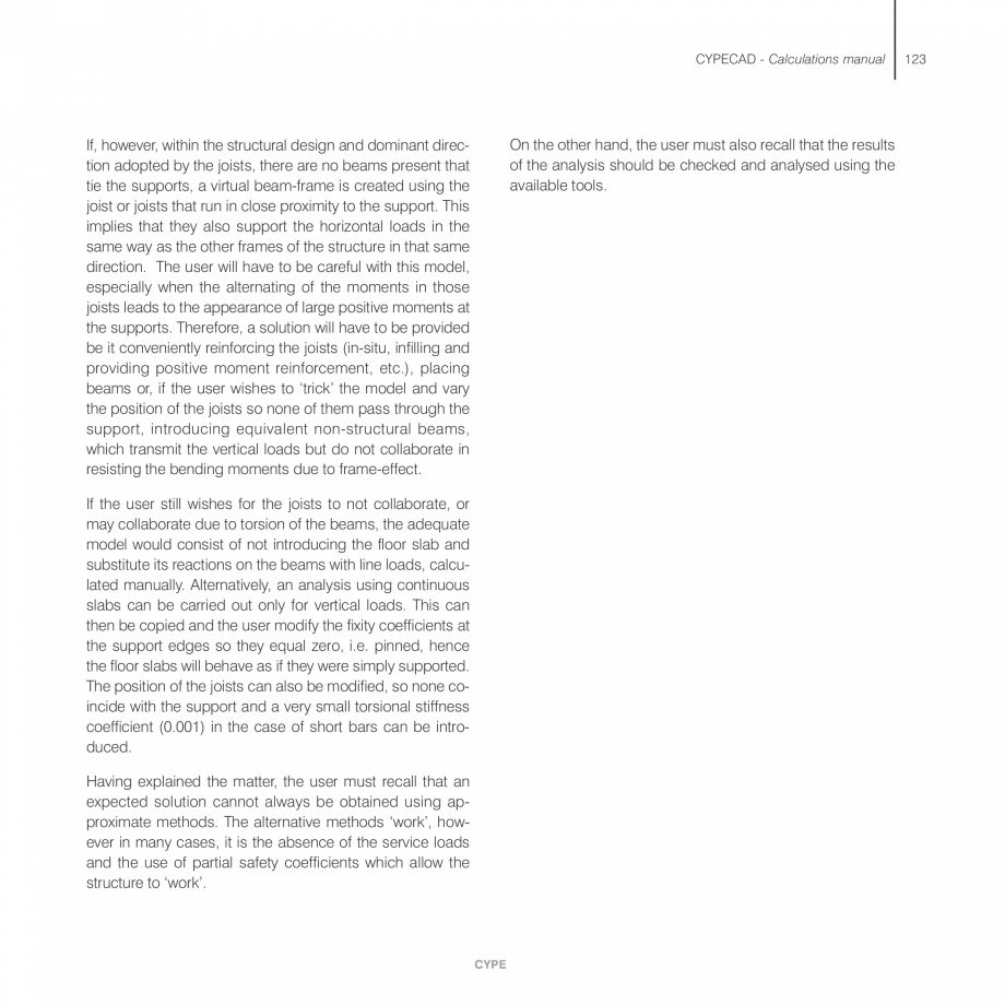 Pagina 123-Manual de calcule CYPE CYPECAD Fisa tehnica Engleza can be edited and
modified. The bottom base...