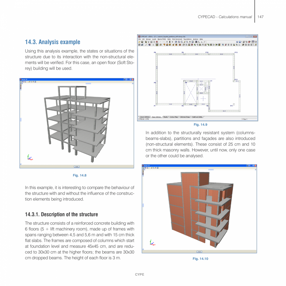 Pagina 147-Manual de calcule CYPE CYPECAD Fisa tehnica Engleza , DXF. Any
scale, line thickness, text size,...