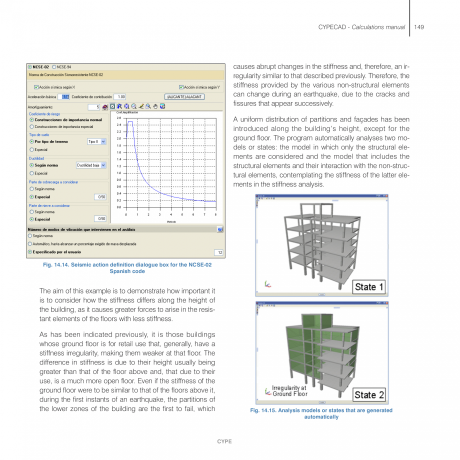 Pagina 149-Manual de calcule CYPE CYPECAD Fisa tehnica Engleza check of elements

3. Beam drawings. Drawing of ...