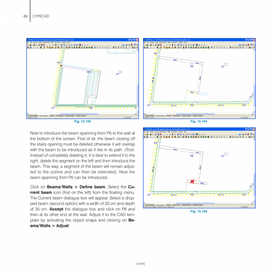 Pagina 66-Exemple practice CYPE CYPECAD Fisa tehnica Engleza joists of the same panel. By matching the steel...