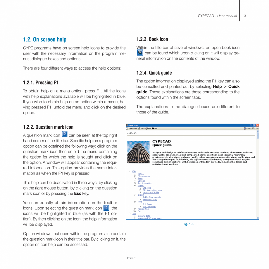 Pagina 13-Manual de utilizare CYPE CYPECAD Instructiuni montaj, utilizare Engleza 
7.1.3.2. Creation . . . . ....