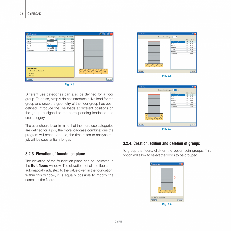 Pagina 28-Manual de utilizare CYPE CYPECAD Instructiuni montaj, utilizare Engleza ch upon clicking on it will ...