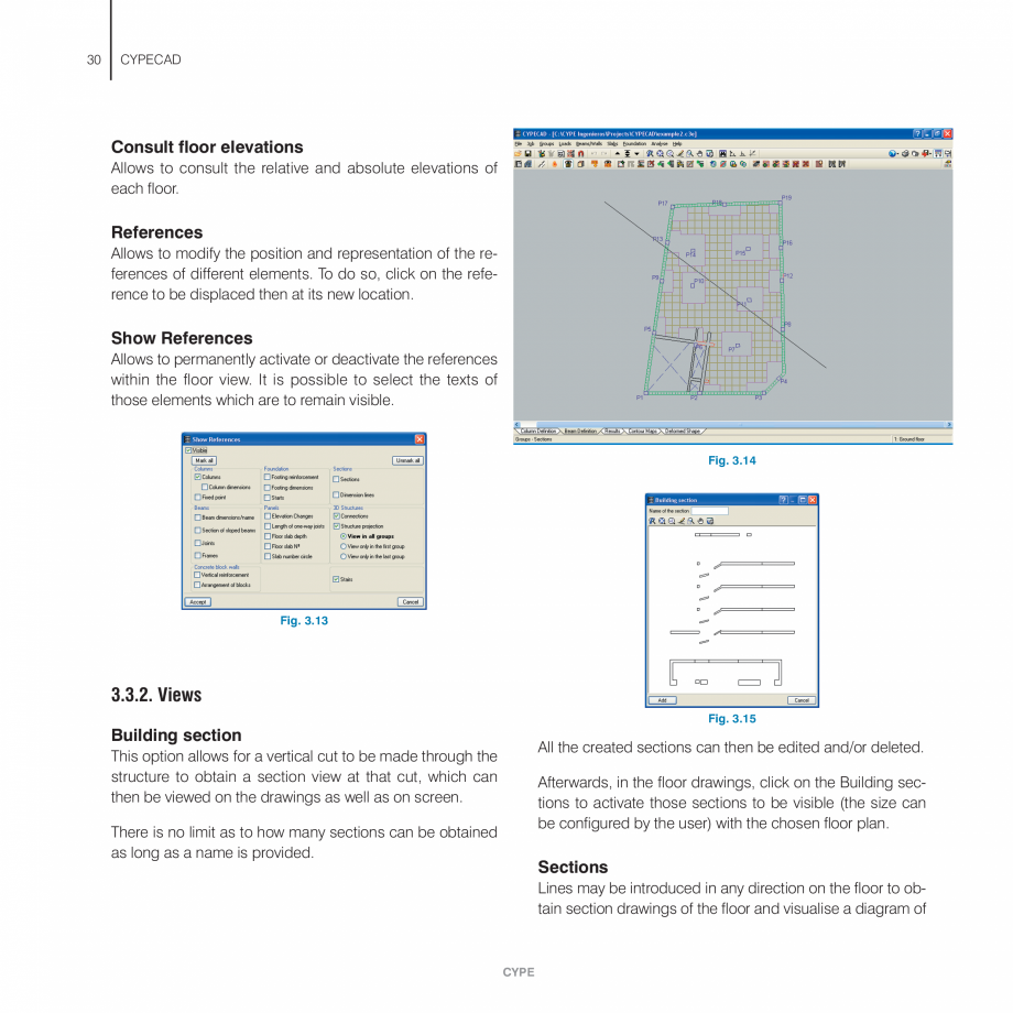 Pagina 30-Manual de utilizare CYPE CYPECAD Instructiuni montaj, utilizare Engleza cription
of the job are...