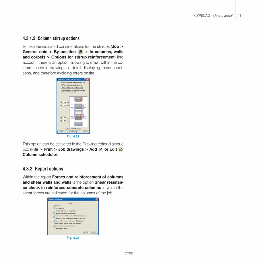 Pagina 41-Manual de utilizare CYPE CYPECAD Instructiuni montaj, utilizare Engleza e
thickness is established...