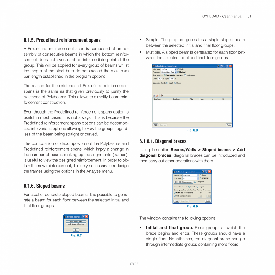 Pagina 51-Manual de utilizare CYPE CYPECAD Instructiuni montaj, utilizare Engleza 

3.3. Floor and group...