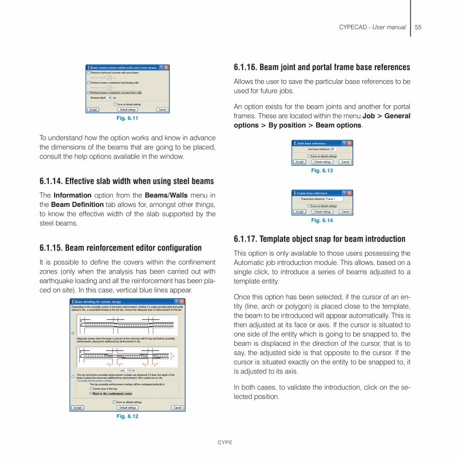 Pagina 55-Manual de utilizare CYPE CYPECAD Instructiuni montaj, utilizare Engleza e type of column must also...