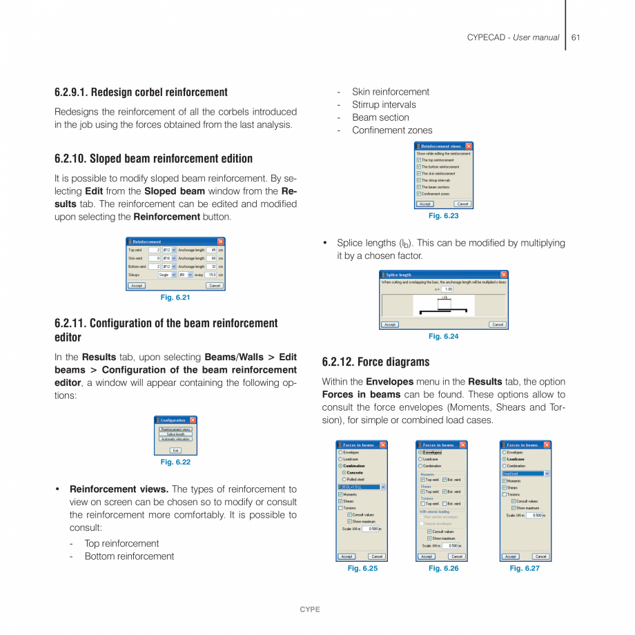 Pagina 61-Manual de utilizare CYPE CYPECAD Instructiuni montaj, utilizare Engleza n analysed, those columns...