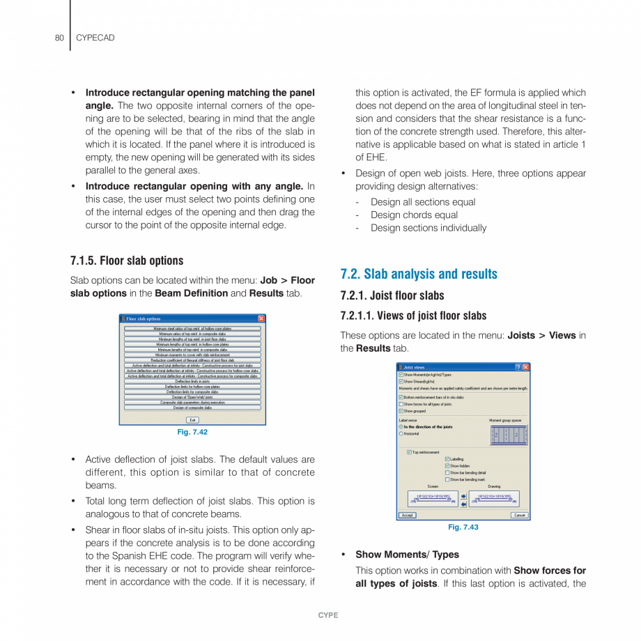 Pagina 80-Manual de utilizare CYPE CYPECAD Instructiuni montaj, utilizare Engleza  the walls.

5.1.6. Edit...