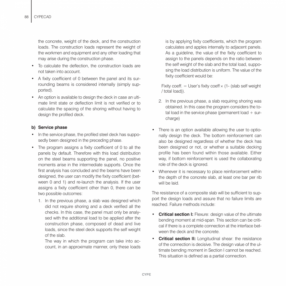 Pagina 88-Manual de utilizare CYPE CYPECAD Instructiuni montaj, utilizare Engleza ams are defined by clicking ...