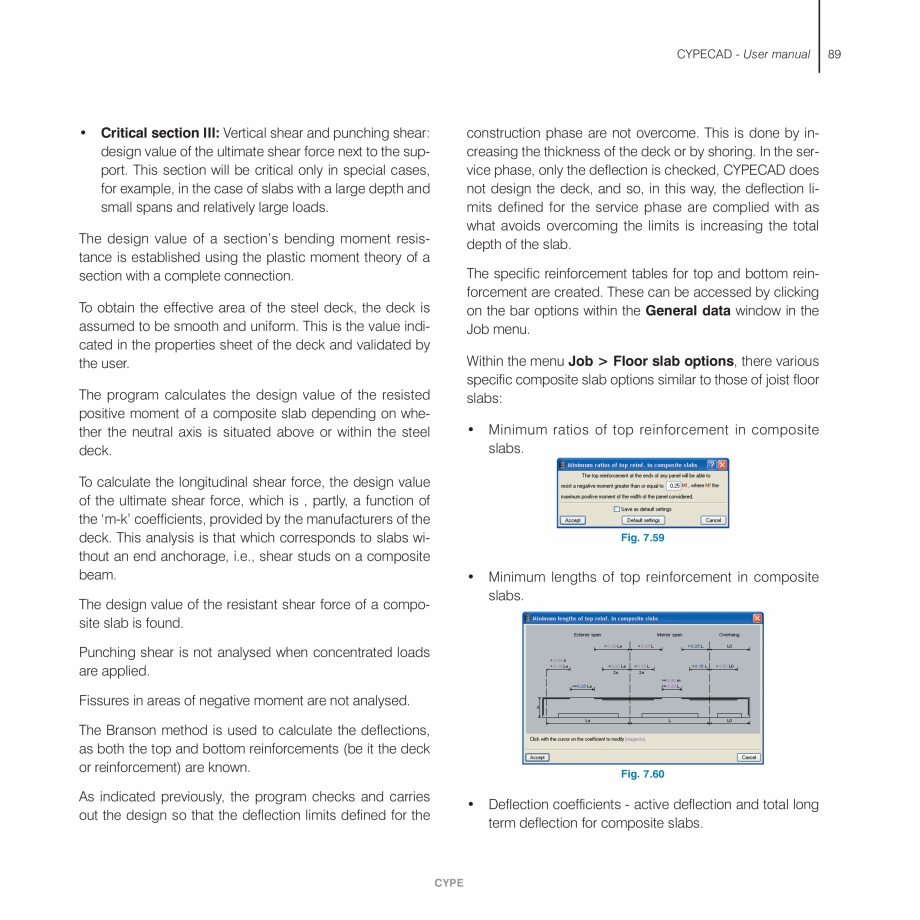 Pagina 89-Manual de utilizare CYPE CYPECAD Instructiuni montaj, utilizare Engleza ms and this is why it is not...