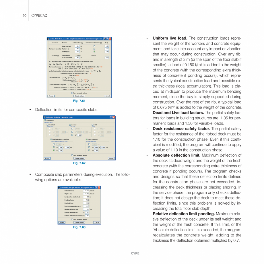 Pagina 90-Manual de utilizare CYPE CYPECAD Instructiuni montaj, utilizare Engleza hers will also be deleted....