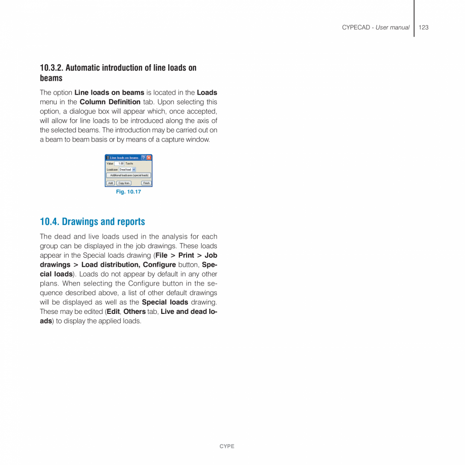 Pagina 123-Manual de utilizare CYPE CYPECAD Instructiuni montaj, utilizare Engleza it to be edited.

• Copy...