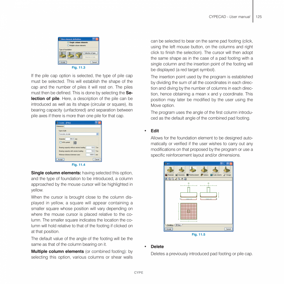 Pagina 125-Manual de utilizare CYPE CYPECAD Instructiuni montaj, utilizare Engleza anged to
one awaiting...