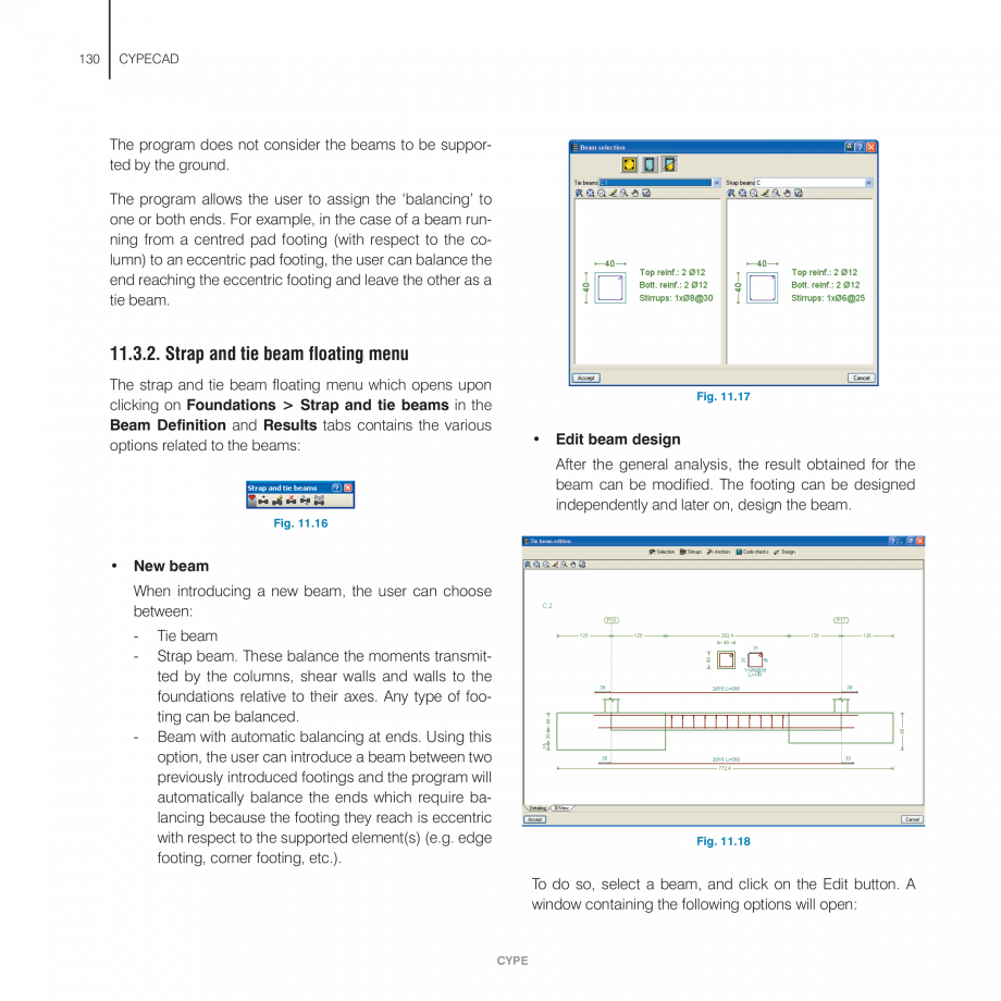 Pagina 130-Manual de utilizare CYPE CYPECAD Instructiuni montaj, utilizare Engleza erties of the slab have been...