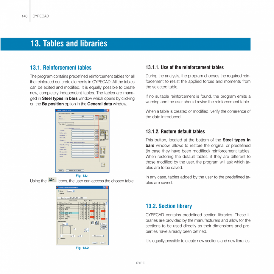 Pagina 140-Manual de utilizare CYPE CYPECAD Instructiuni montaj, utilizare Engleza o aid the
user in its...