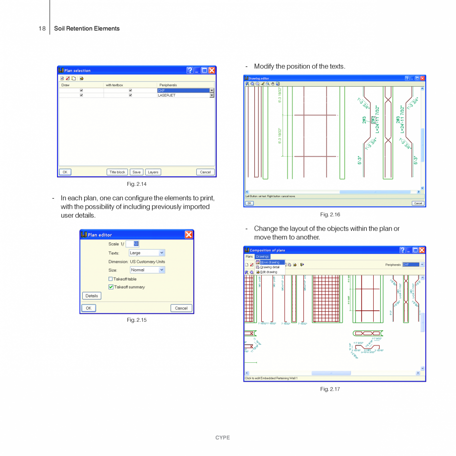 Pagina 18-Ziduri de sprijin - Manual de utilizare CYPE Instructiuni montaj, utilizare Engleza erated.

1.4.2. ...