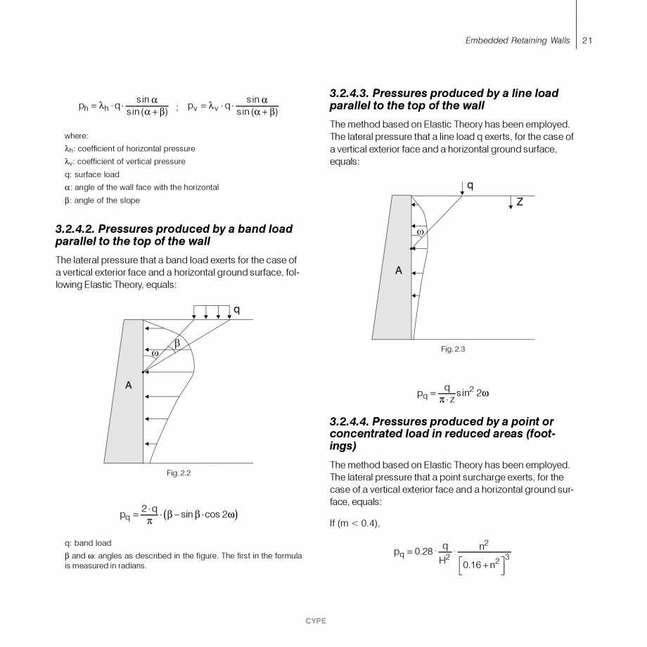 Pagina 21-Ziduri de sprijin - Manual de utilizare CYPE Instructiuni montaj, utilizare Engleza t
(when there...