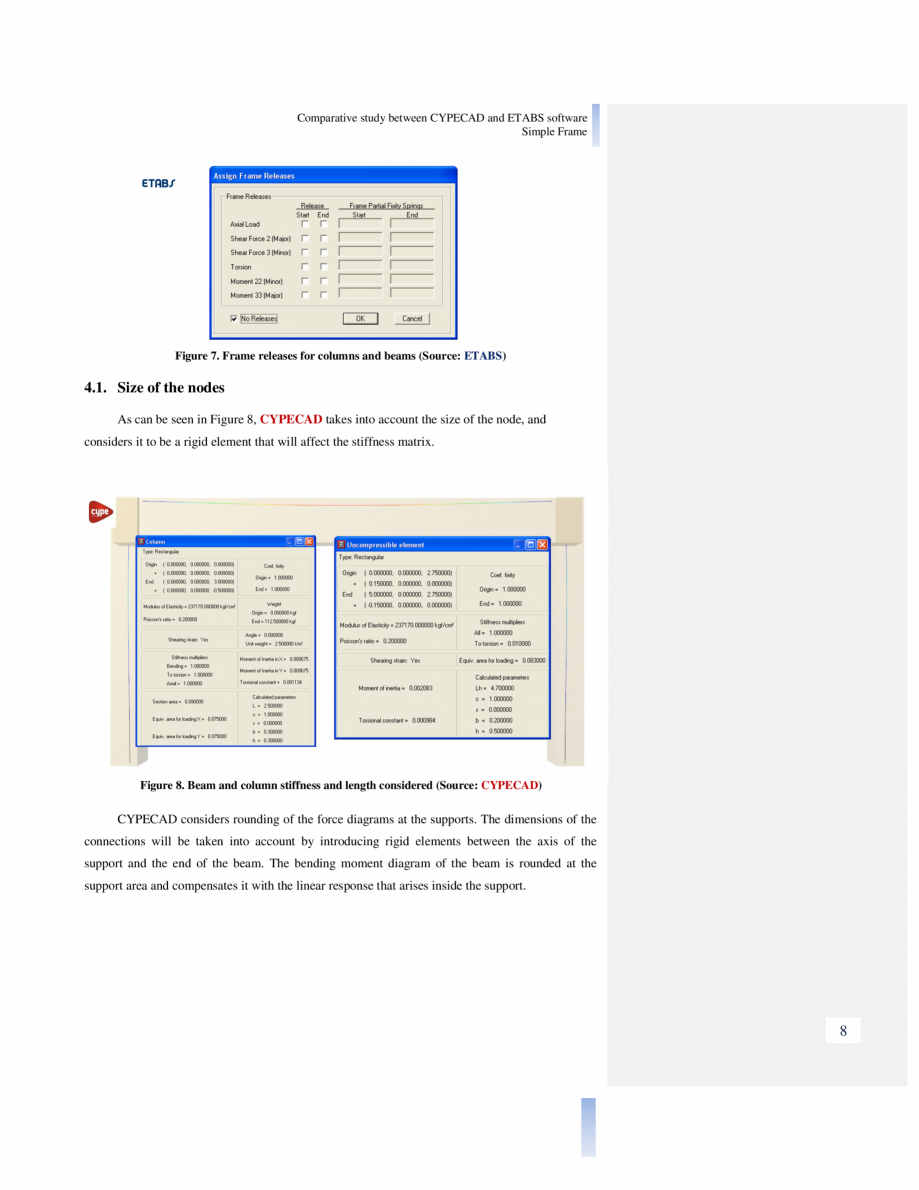 Pagina 8 - Studiu comparativ Cypecad vs. Etabs CYPE Catalog, brosura Engleza atrix.

Figure 8. Beam ...