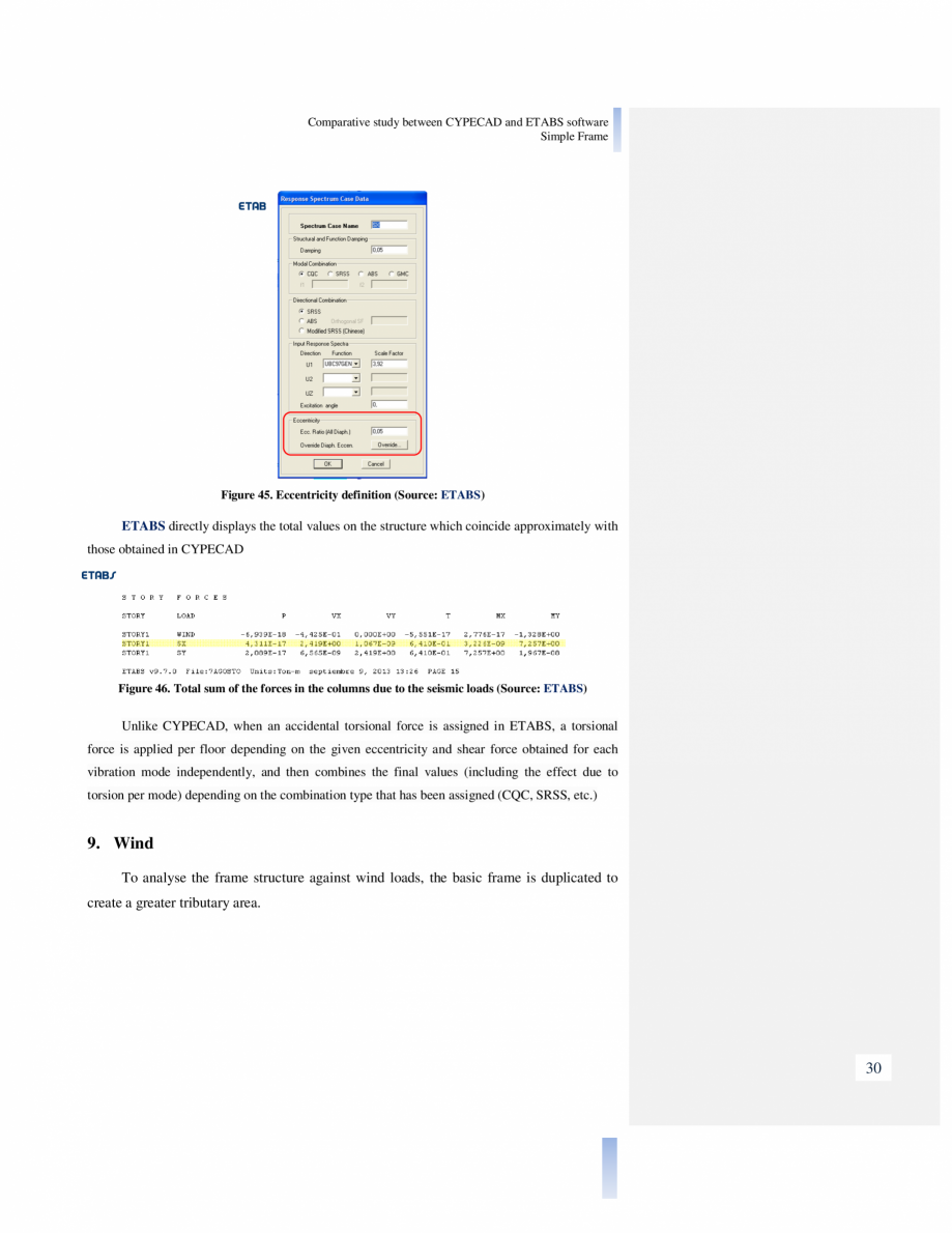 Pagina 30-Studiu comparativ Cypecad vs. Etabs CYPE Catalog, brosura Engleza rce in all the
construction...