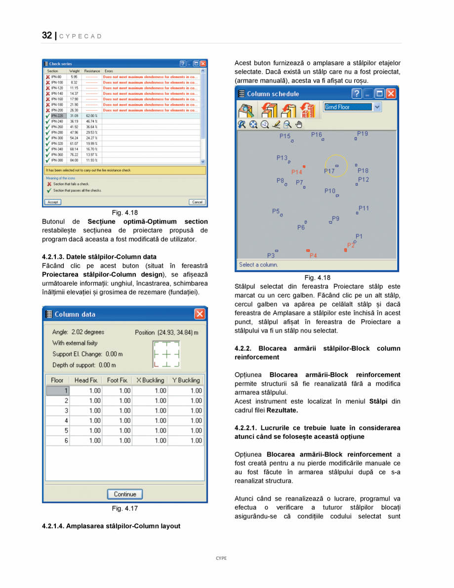 Pagina 32-Manual de utilizare CYPE CAD CYPE CYPECAD Instructiuni montaj, utilizare Romana jată. Va apărea...