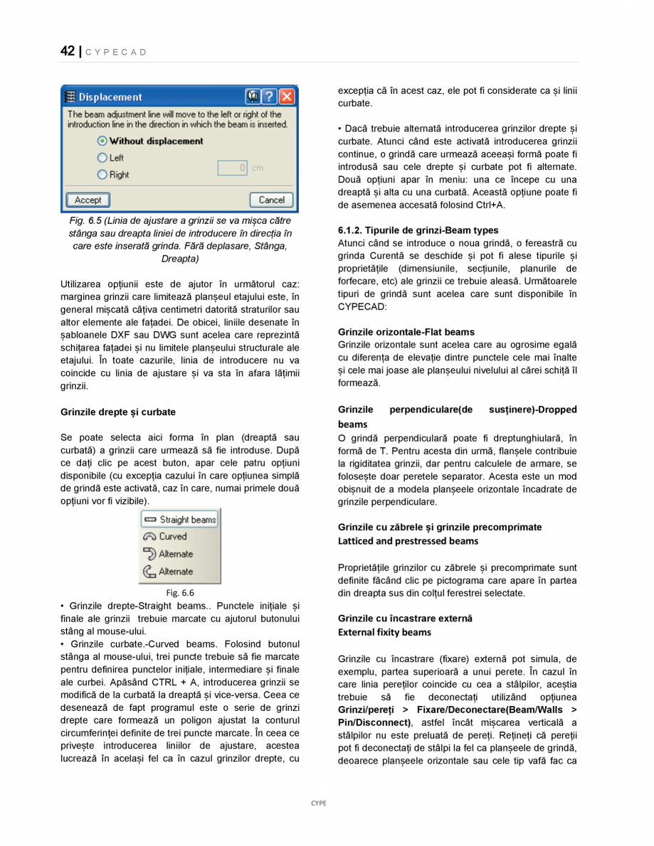 Pagina 42-Manual de utilizare CYPE CAD CYPE CYPECAD Instructiuni montaj, utilizare Romana nd procesul de...