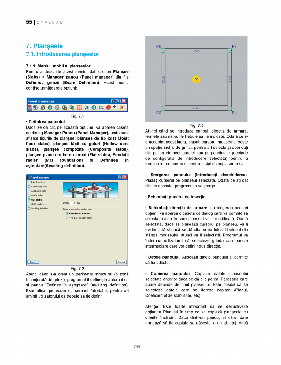 Pagina 55-Manual de utilizare CYPE CAD CYPE CYPECAD Instructiuni montaj, utilizare Romana  fi definiți astfel...