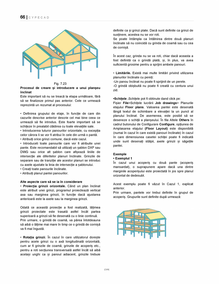 Pagina 66-Manual de utilizare CYPE CAD CYPE CYPECAD Instructiuni montaj, utilizare Romana lpilor-Column...
