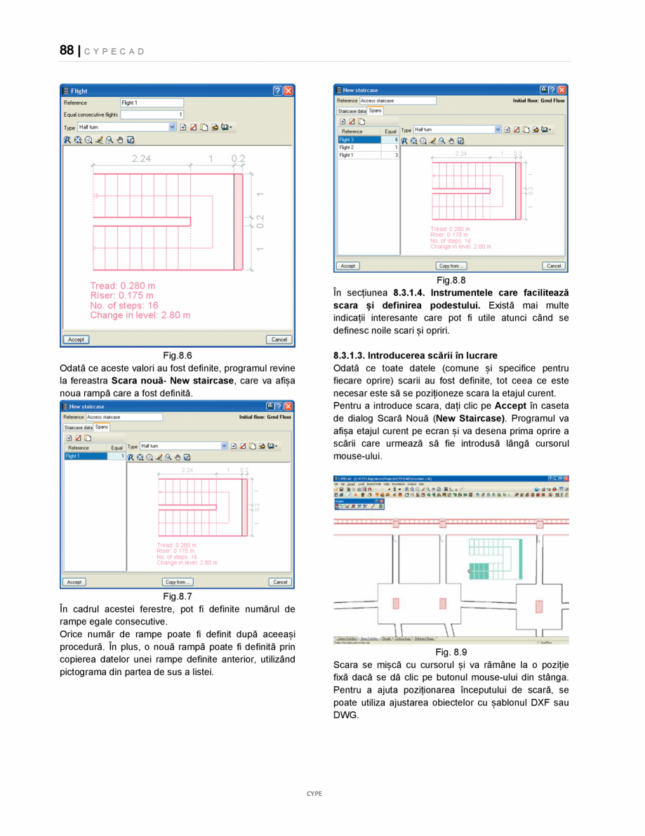 Pagina 88-Manual de utilizare CYPE CAD CYPE CYPECAD Instructiuni montaj, utilizare Romana e introduce o noua...