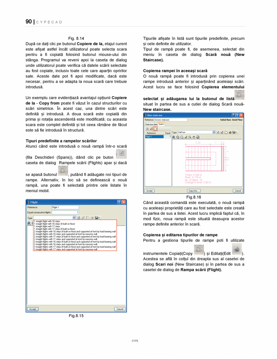 Pagina 90-Manual de utilizare CYPE CAD CYPE CYPECAD Instructiuni montaj, utilizare Romana  beams.. Punctele...