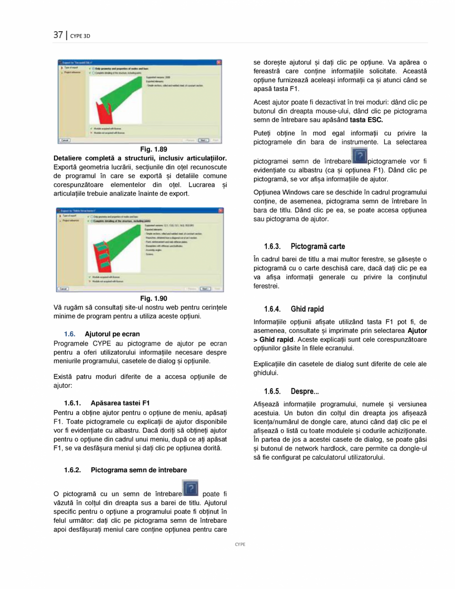 Pagina 37-Manual de utilizare CYPE 3D CYPE Instructiuni montaj, utilizare Romana  planuri

dați clic dreapta ...