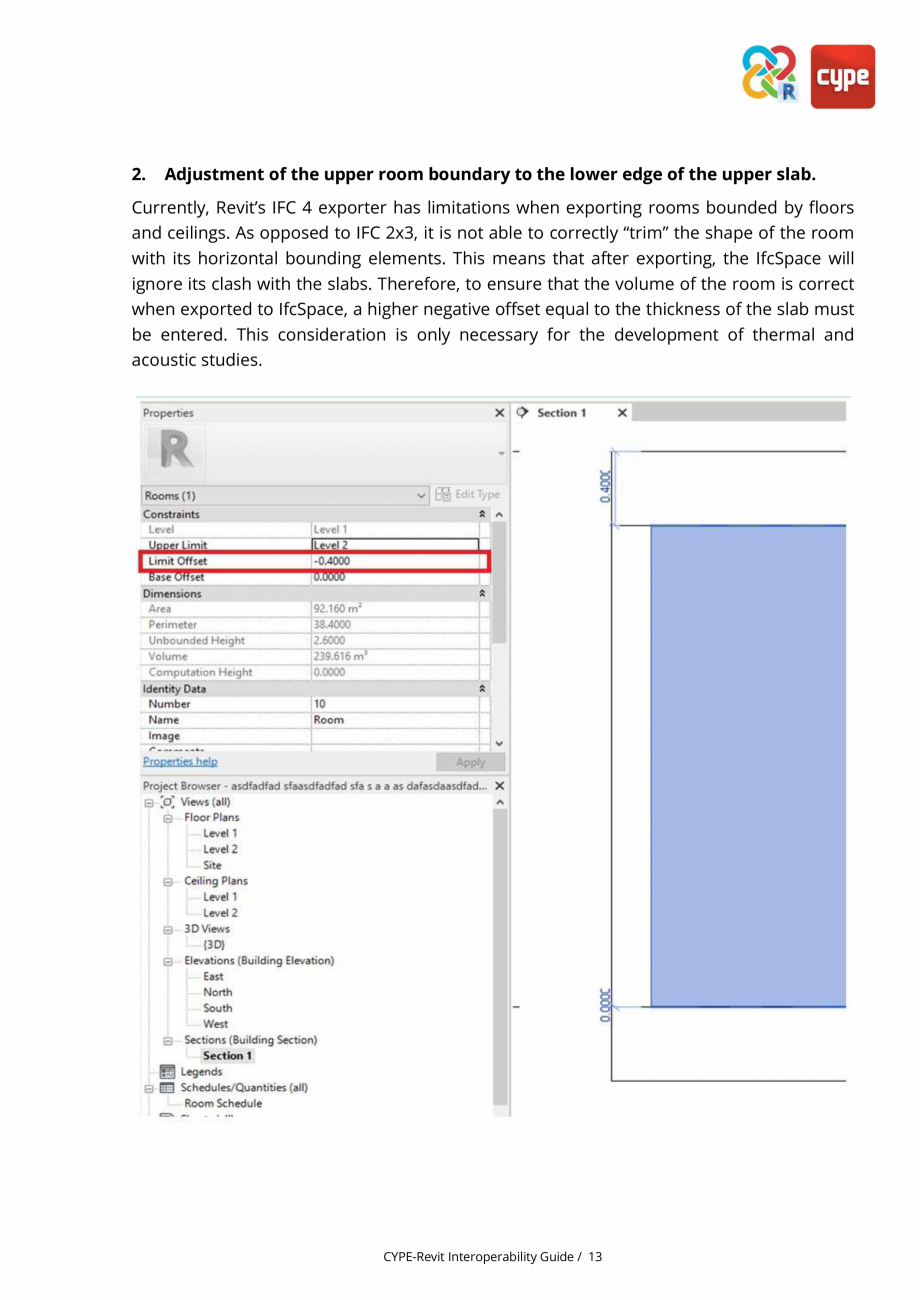 Pagina 13-Ghid de interoperabilitate CYPE - REVIT CYPE Catalog, brosura Engleza ransfer your Revit model to a ...