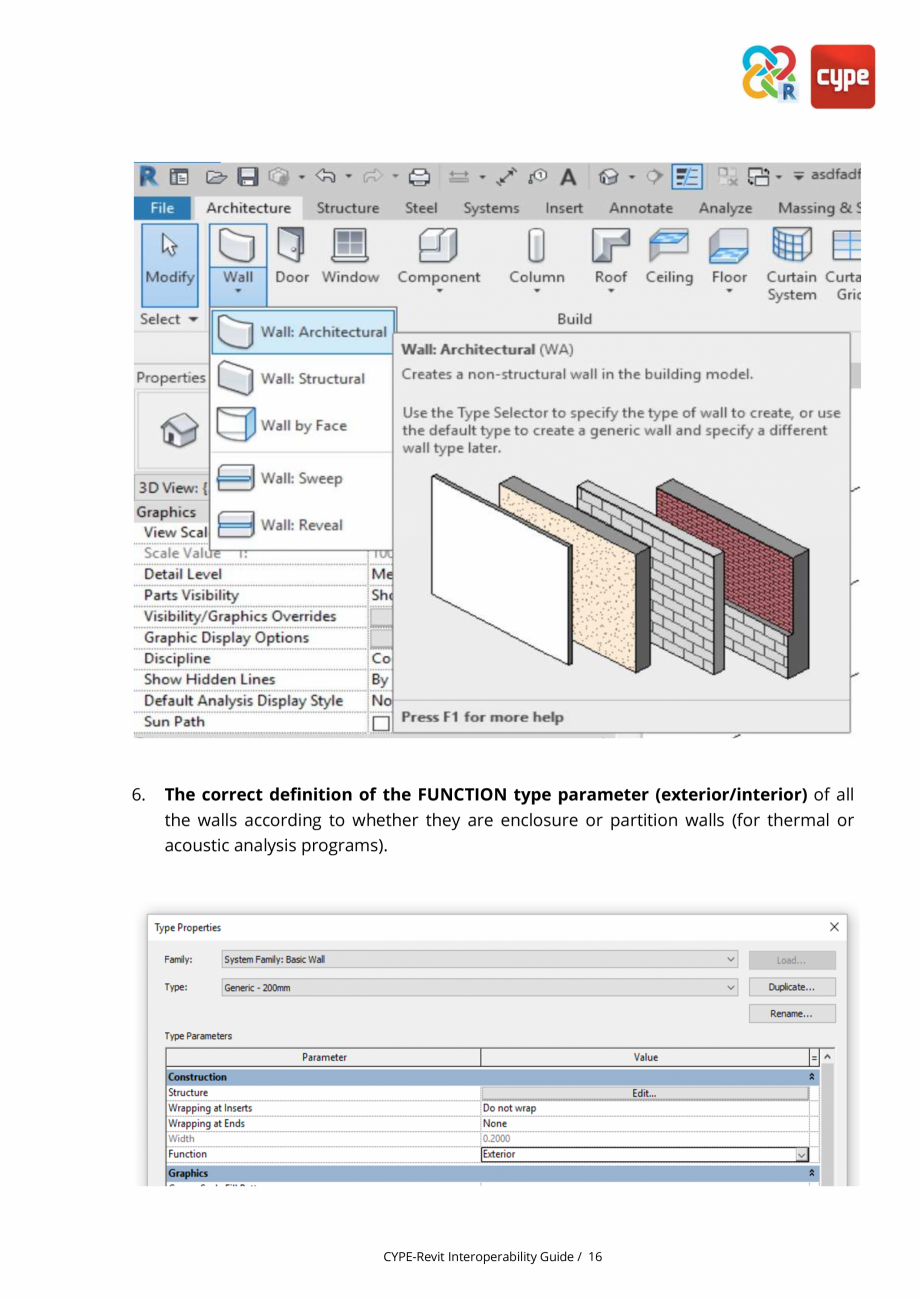Pagina 16-Ghid de interoperabilitate CYPE - REVIT CYPE Catalog, brosura Engleza viewer,
available on BIMserver...